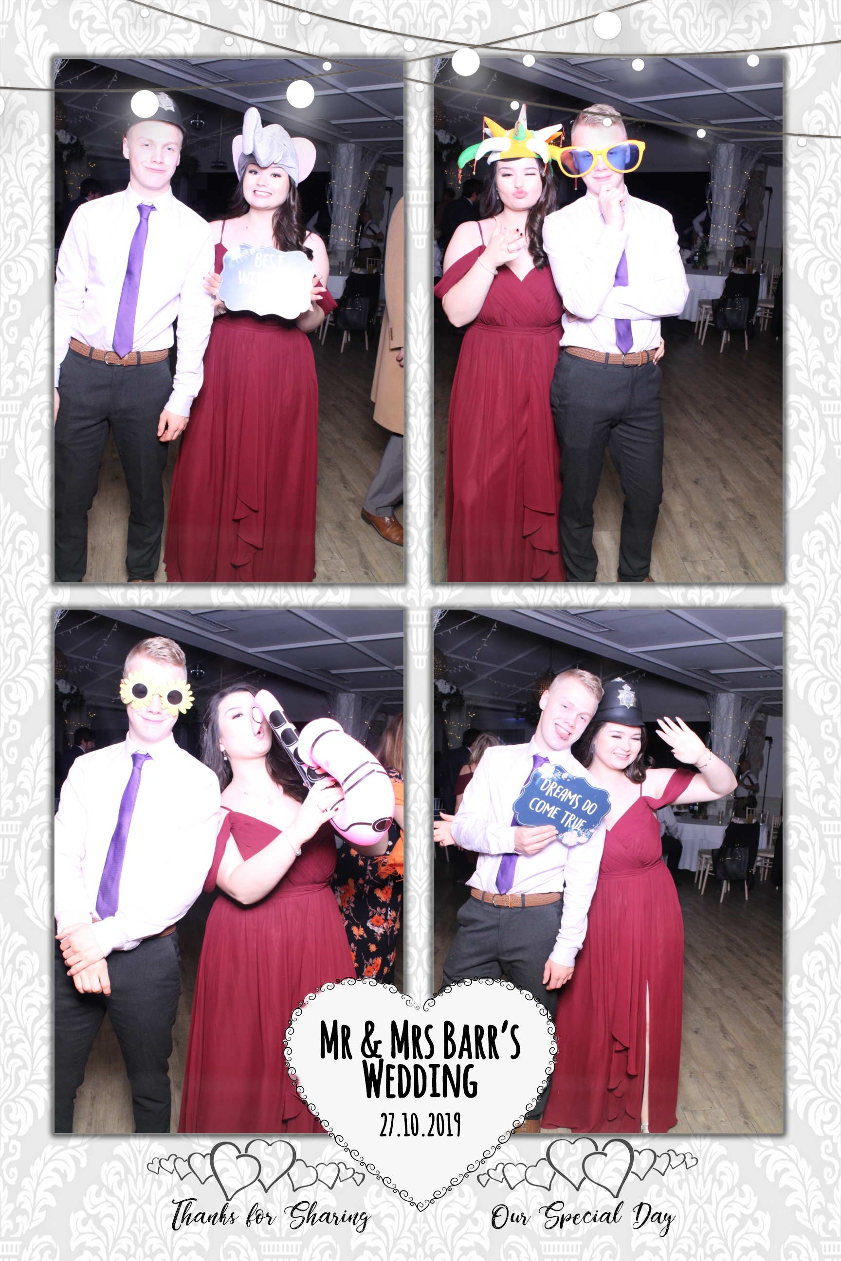 Mr & Mrs Barr's Wedding | View more photos from the event at images.mobile-photo-booth.com/u/MobilePhotoBoothUK/Mr-Mrs-Barrs-Wedding